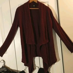 Burgundy IZ Byer Sweater (size XL)